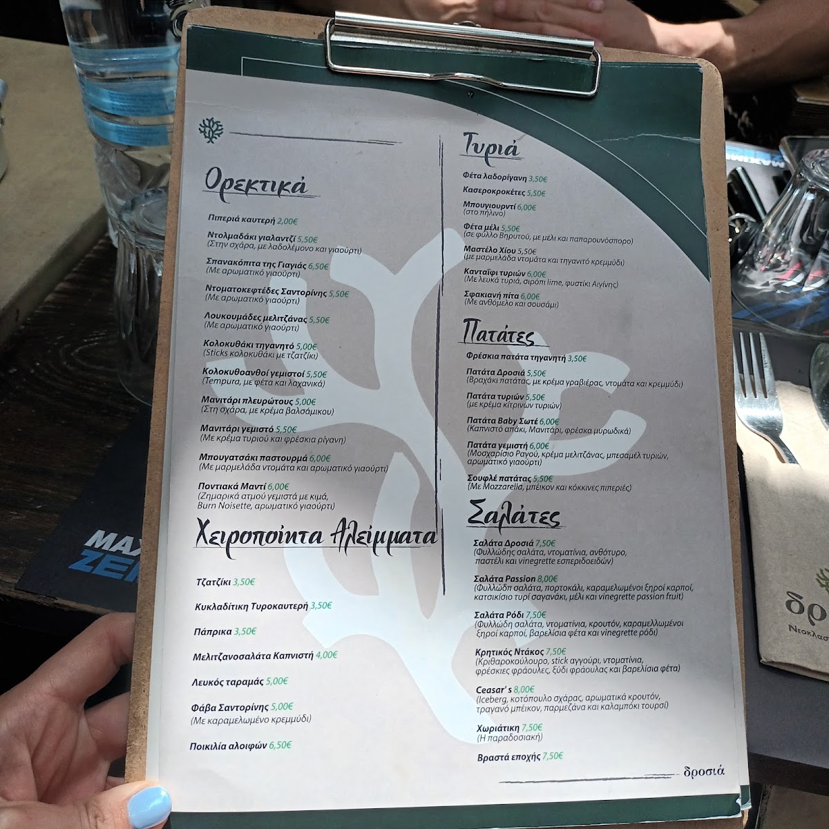Menu Drosia-8